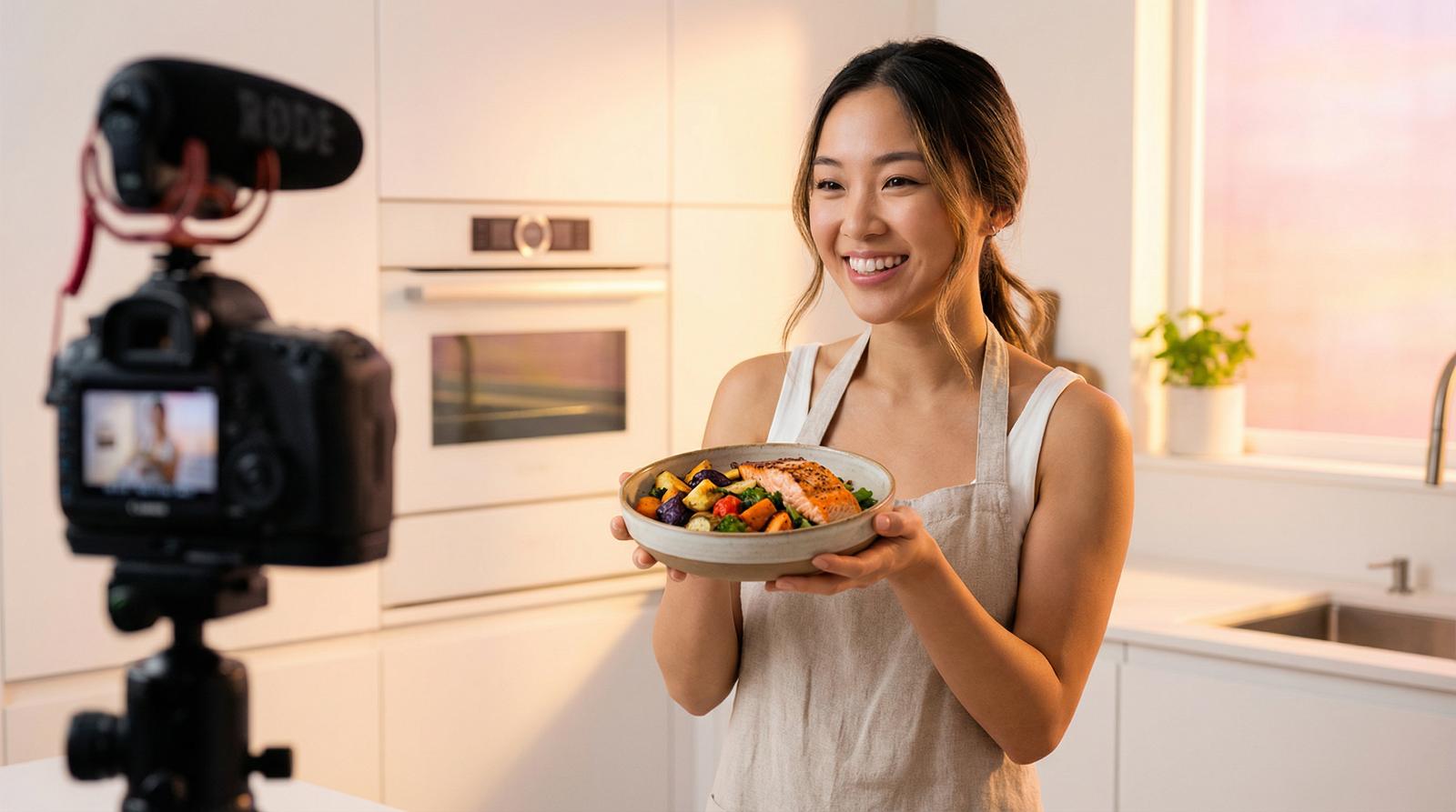 偷拍美食制作视频